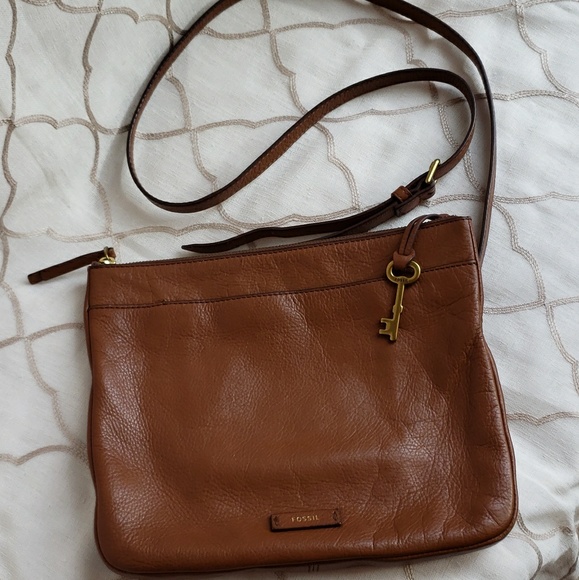 Fossil Handbags - Fossil Crossbody Leather Handbag